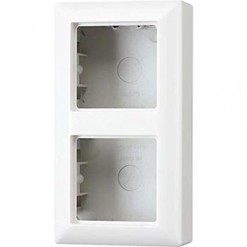 JUNG 2‑fach Mokkanutzen AS 582AMO für AP‑Gehäuse