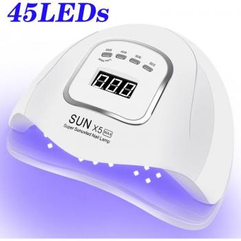 ProCure 66‑LED UV Nail Lamp – Intelligent Sensor, Long‑Lasting Battery