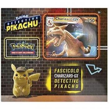 Charizard GX – Detective Pikachu Sammelbuch (Italienisch)