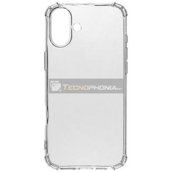 TPU Plyo Tactical Deckel: Transparente Smartphone-Hülle für iPhone 16 Plus