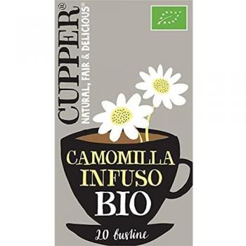 Manzanilla Infusión Bio 20 bolsitas Cupper