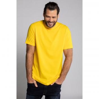 T-shirt gialla con scollo rotondo in cotone, Uomo, Taglia 3XL, JP1880