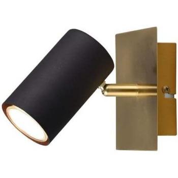 Marley Spot Oro y Cilindro Negro 15 cm