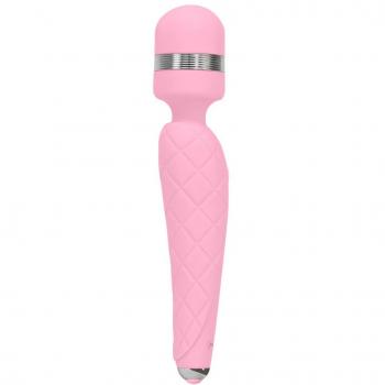 Pillow Talk Cheeky Wand Vibrator with Crystal Features