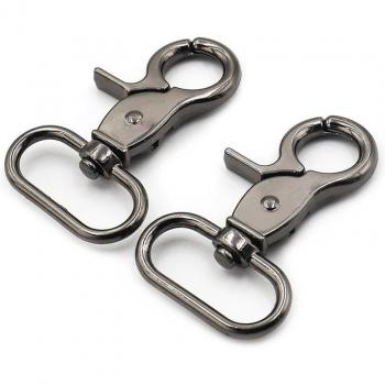 Accessoire de ceinture avec boucle de homard en acier
