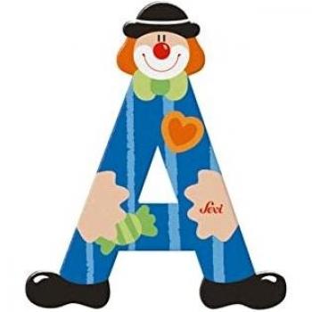 Sevi 1831 Wooden Clown Letter A