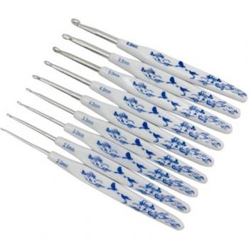 Kit de Manija de Cerámica y Gancho de Aluminio – Suéter de Tejido a Mano
