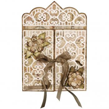 Spellbinders Shapeabilities Double Heart Gatefold