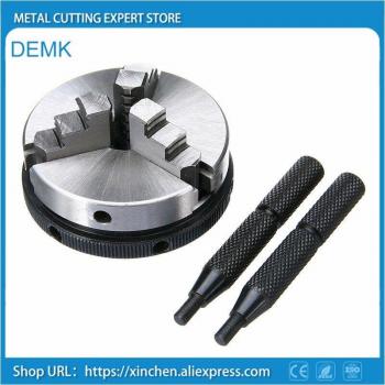 M14 3‑Backen Drehfutter 2,0 (50 mm), Mini‑Spannfutter aus Metall, 2 Schlossstangen