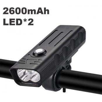 Brillo Solar Bike 3000 mAh