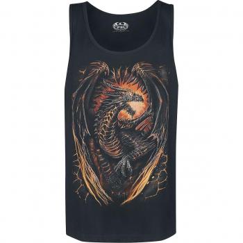 Spiral Drachenofen Herren Tank-Top schwarz M