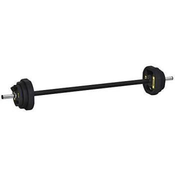 Set bilanciere 20kg con dischi in acciaio