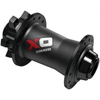 X0 Buje delantero 28R negro rojo, 6 tornillos SRAM