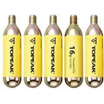 Cartucce di CO2 16g, 5 pack filettate