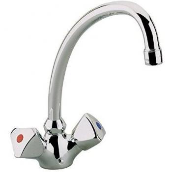 AquaSu® Zweigriff-Spülmischer Standard Plus (Chrom) – 1 Einheit – 77850‑3