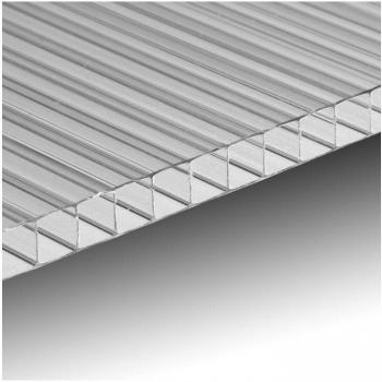 Kit de 5 BARRAS de Carbonato Polyveolar 4 mm 100x100 cm Transparente