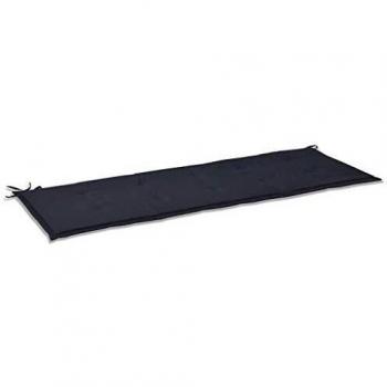 Coussin de Banc de Jardin Imperméable Anthracite 150x50x3 cm