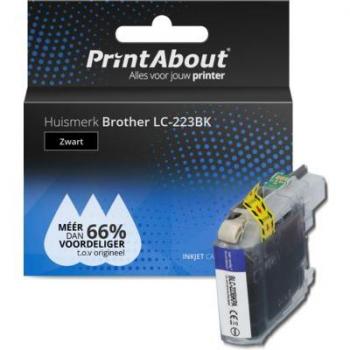 Compatibele Brother LC-223BK Inktcartridge Zwart