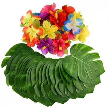 Monstera & Hibiscus Party Essentials