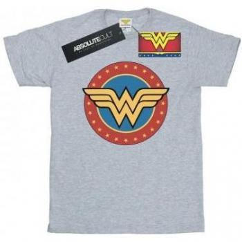 DC Comics Wonder Woman Cirkel Logo T-shirt voor jongens