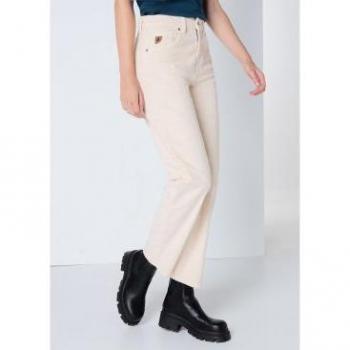Lois Jeans Femme Beige 29 cm Denim Casual