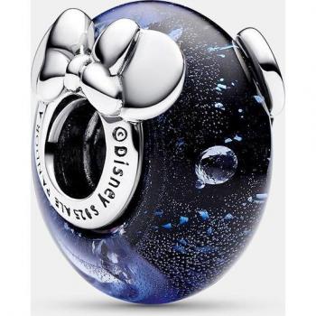 Pandora Disney Mickey & Minnie Mouse Murano Glass Charm