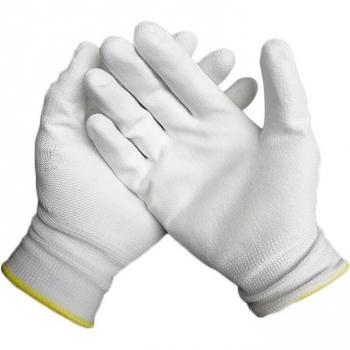 Anti-static PU Coated Gloves for Men and Women in Electronics