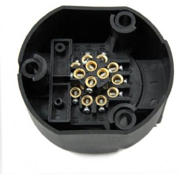 Conector Hembra 13 Puertos, Forma Redonda – Para Remolques