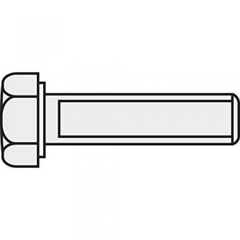 Viti M3 16 mm testa esagonale Ottone 10 pz