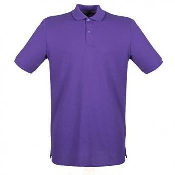 T-shirt Henbury Violet pour Homme