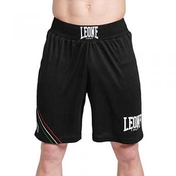 Leone 1947 Boxing Shorts schwarz/weiß