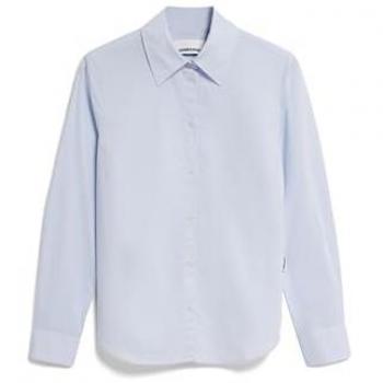 Armedangels LouiLuxe Bluse hellblau L (Bio-Baumwolle)