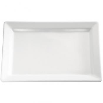 APS Sushiplatte Pure – Weiß, 30 x 21 x 3 cm (L × B × H)