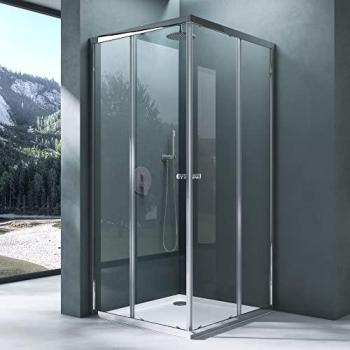 Mai & Mai Paroi de Douche avec Portes Coulissantes 70x75cm