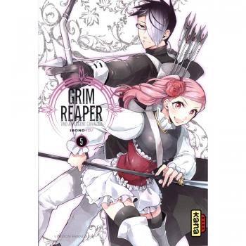 The grim reaper and an argent cavalier