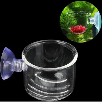 Crystal Fish Feeding Cup