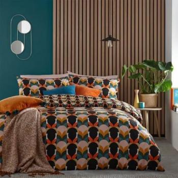 Furn Raeya Art Deco Duvet Cover Set Double