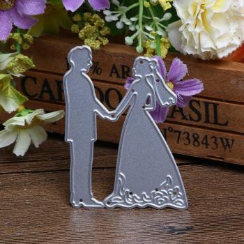 Pochoirs de mariage en métal pour décoration