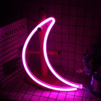 Luz Decorativa de Luna para Niños