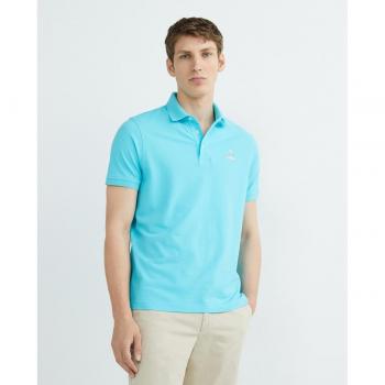 Polo Elegante Hombre Tela Piqué