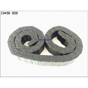 15x30mm R28 Cable Drag Chain 1m with End Connector for CNC Router