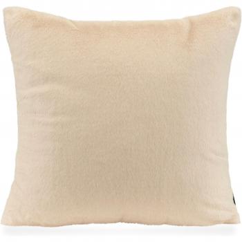 H.O.C.K. Dekokissen Plushy, beige, 45x45cm, samtweich
