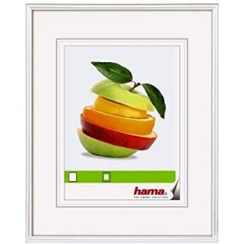 Hama Sevilla, cornice bianca in plastica, 9x13 cm