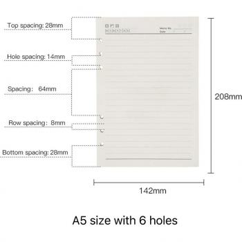 Papiers kraft pour remplissage de carnet