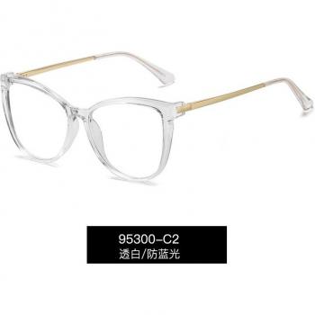 Montura óptica graduada para mujer, gafas bloqueadoras de luz azul, UV400, antirrayos azules