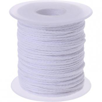 DIY Candle Supplies 61m Cotton Braid Wick Core