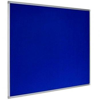 Bi-Office Earth Pinnwand mit blauer Filzoberfläche