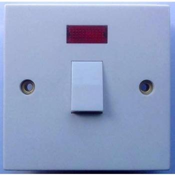 Vimark 20 Amp Double Pole Switch with Pilot Light