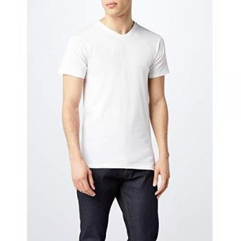 Fruit of the Loom Valueweight V Neck T 3 Pack T-Shirt, Vert Foncé, (Taille Fabricant: Small) Femme