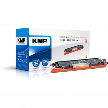 KMP H-T188 gelber Toner für HP CF 352 A (Y)